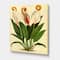Designart - Retro Flowers I - Farmhouse Canvas Wall Art Print